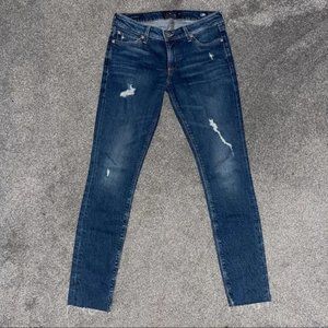 Lucky Brand Lolita Skinny Jeans Distressed Women’s Size 26